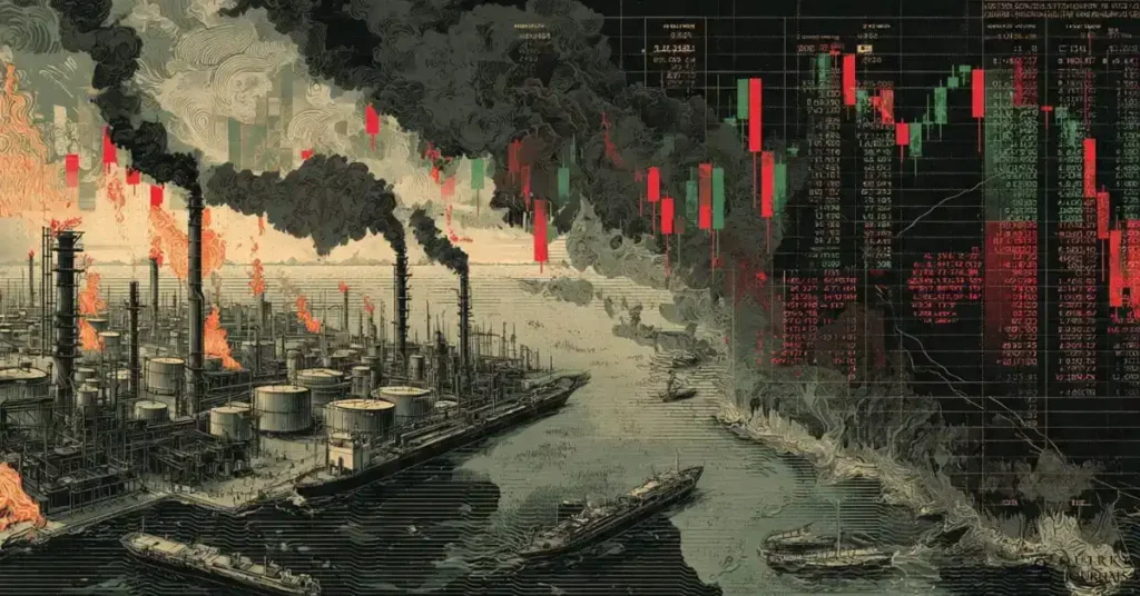 Discover how supply shocks, government spending, sanctions, and fear-driven trading combine to make prices jump, crash, and whipsaw throughout a conflict.