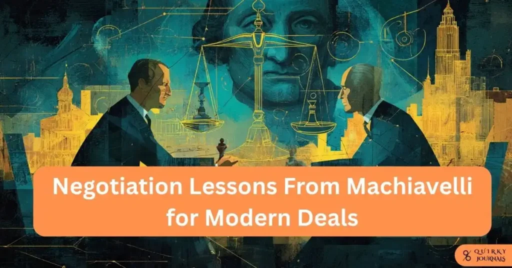 Negotiation Lessons From Machiavelli for Modern Deals