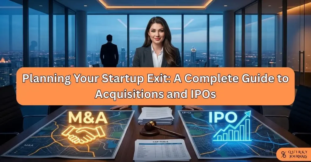 Every founder needs an exit strategy — even before they need one. Explore the complete guide to startup acquisitions, IPOs, and smart exit planning today