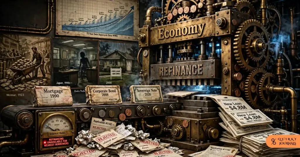 Rates Hit Zero, Refinancing Dies How Debt Crises Really Start