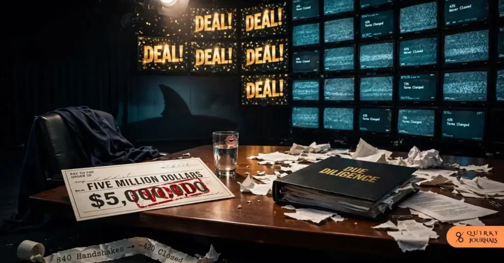 The Applause Track Lies Half of Shark Tank Deals Die Quietly